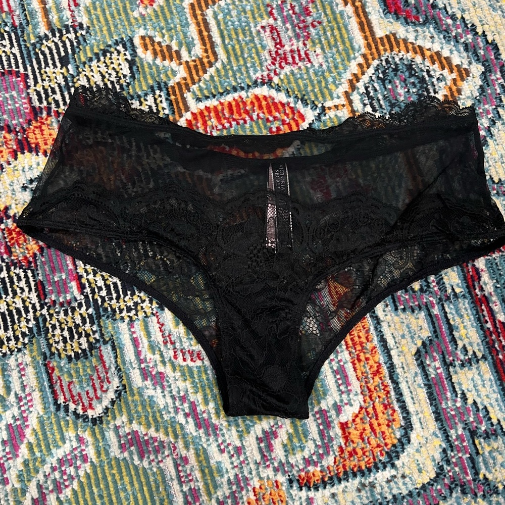 Victoria's Secret Black Lace Panties